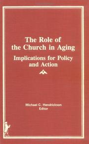 Cover of: The Role of the church in aging