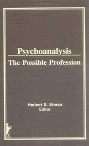 Psychoanalysis by Herbert S. Strean