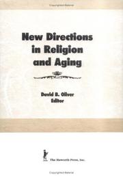 Cover of: New directions in religion and aging