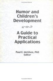 Cover of: Humor and children's development: a guide to practical applications