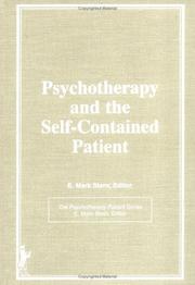 Cover of: Psychotherapy and the Self Contained Patient