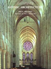 Cover of: Gothic Architecture by Paul Frankl