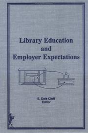 Cover of: Library education and employer expectations