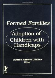 Cover of: Formed families: adoption of children with handicaps