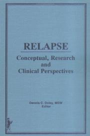 Cover of: Relapse by Dennis C. Daley