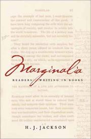 Cover of: Marginalia: readers writing in books