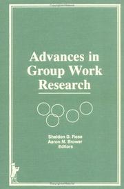 Cover of: Advances in group work research