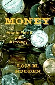 Cover of: Money by Lois M. Rodden