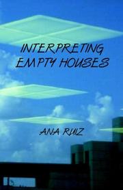 Cover of: Interpreting Empty Houses by Ana Ruiz