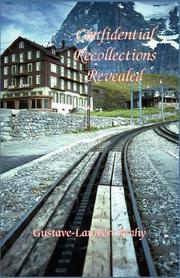 Cover of: Confidential Recollections Revealed | Gustave-Lambert, Brahy