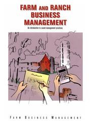 Farm & ranch business management by Jim Steward