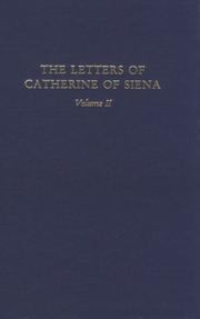 Cover of: The Letters of Catherine of Siena Volume II (Letters of St Catherine of Siena)