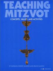 Cover of: Teaching mitzvot | Barbara Binder Kadden