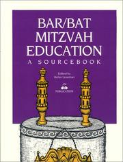Cover of: Bar/Bat Mitzvah Education by Implications, Survey results, Evaluation