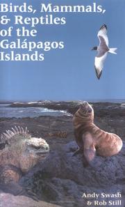Cover of: Birds, Mammals, and Reptiles of the Galapagos Islands: An Identification Guide