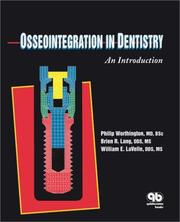 Cover of: Osseointegration in dentistry: an introduction