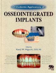 Cover of: Orthodontic Applications of Osseointegrated Implants