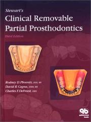 Cover of: Stewart's Clinical Removable Partial Prosthodontics (Phoenix, Stewart's Clinical Removable Partial Prosthodontics)