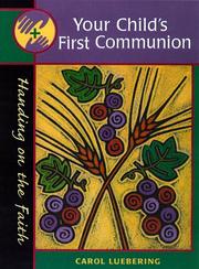 Cover of: Your Child's First Communion (Handing on the Faith)