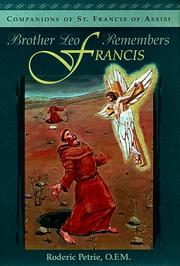 Cover of: Brother Leo remembers Francis