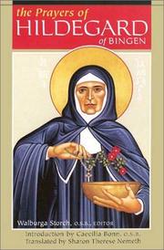 Cover of: Prayers of Hildegard of Bingen