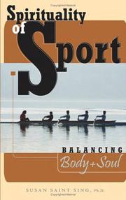 Cover of: Spirituality of Sport: Balancing Body and Soul