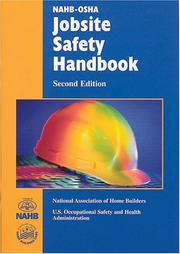 Cover of: NAHB-OSHA jobsite safety handbook