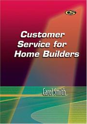 Cover of: Customer Service for Home Builders