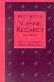Fundamentals of nursing research by Dorothy Young Brockopp