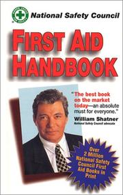 Cover of: First Aid Handbook