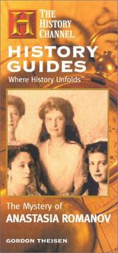 Cover of: The mystery of Anastasia Romanov