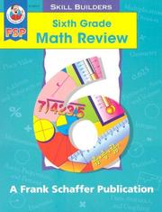 Cover of: Sixth Grade Math Review (Math Review Skill Builders)