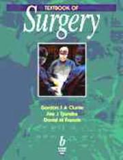 Cover of: Textbook of Surgery by 