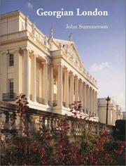 Cover of: Georgian London (Paul Mellon Centre for Studies in Britis) by John N. Summerson