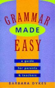 Grammar Made Easy by Barbara Dykes