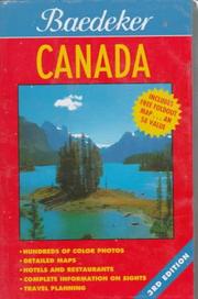 Baedeker Canada by Alec Court, Jarrold Baedeker, Jarrold Publishing