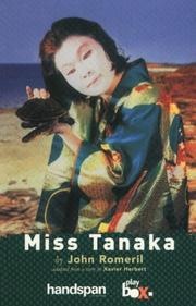 Cover of: Miss Tanaka by John Romeril