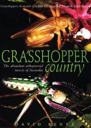 Cover of: Grasshopper country | David C. Rentz