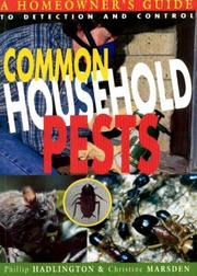 Common household pests by Phillip W. Hadlington