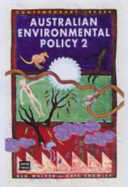 Cover of: Australian Environmental Policy 2: Studies in Decline + Devolution