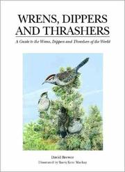 Cover of: Wrens, Dippers, and Thrashers by David Brewer, Dave Brewer, Sean McMinn