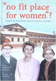 Cover of: No Fit Place for Women by Louise Chappell