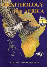 Cover of: Ornithology for Africa by Gordon L. Maclean