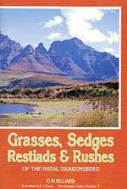 Cover of: Grass and Sedges: Rushes and Restiads of Natal Drakensberg (Ukhahlamba Series)