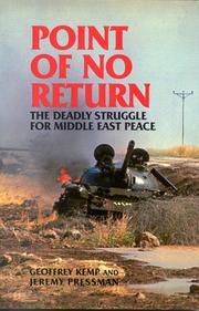 Cover of: Point of no return by Geoffrey Kemp, Jeremy Pressman