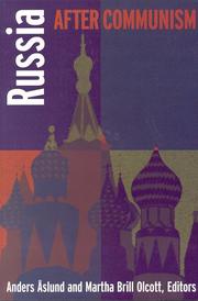 Cover of: Russia after communism by Anders Åslund and Martha Brill Olcott, editors.