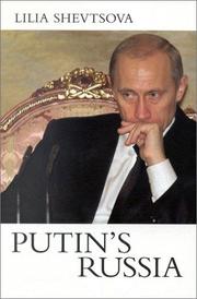 Putin's Russia by Lilii͡a Fedorovna Shevt͡sova