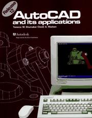 AutoCAD and its applications by Terence M. Shumaker