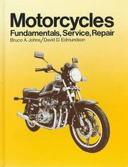 Cover of: Motorcycles by Bruce A. Johns