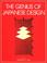 Cover of: The genius of Japanese design